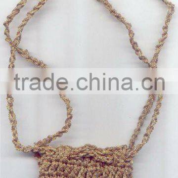 Crocheted Coin Bag CCB24