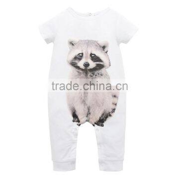 Animal Design Baby Romper Boy