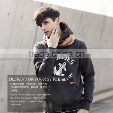 Hot Sale Good Quality Cheap Thick Fleece Hoodies for Men China Wholesale Custom photo-2