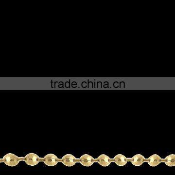 Gold Plated Ball Chain, Link Chain