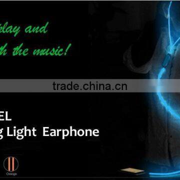 2015 Newest!!! Sound Music Light Earphone.sound Active Earphone Glow With the Music Can Pick up the Phone photo-3