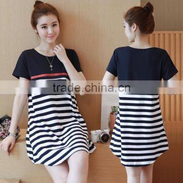 zm10683a summer fashion maternity clothes women nursing dresses