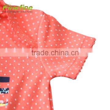 QingDao Soft Comfortable Wholesale Baby Clothes Romper Summer Style Baby Girl Romper photo-2