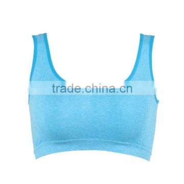 Latest style wireless women bra top seamless underwear fashion ladies fitness bra