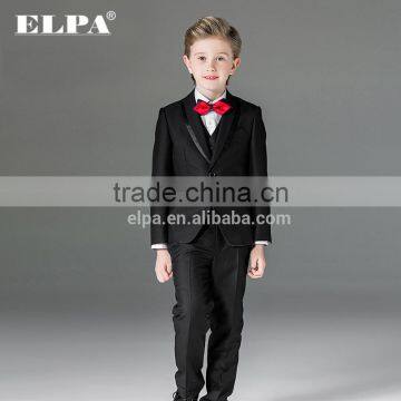 ELPA Designer 3 Piece Children Suits Black Wholesale Kids Suits for Boys photo-3
