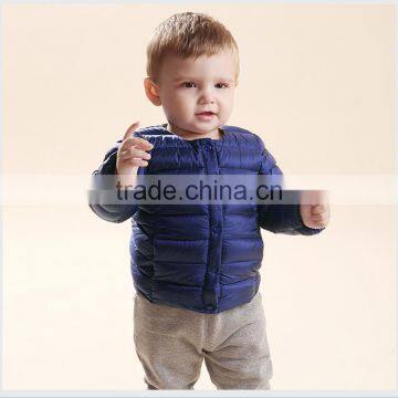 Designer cheap kids warm lightweight winter jacket unisex