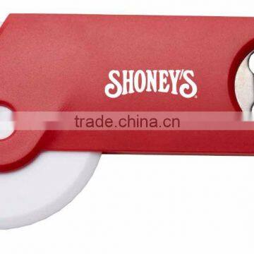 Party Pizza Cutter - Easily Slices Pizzas, Quesadillas, Brownies and More, Convenient Bottle Opener at the End of the Handle photo-3