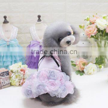 R1945H Latest Pet Dress Design,Pet Dog Clothes With Bow-Knot photo-6