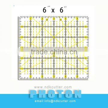 Quilting & sewing Ruler 6''x6''