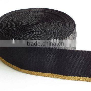 Golden Stripe Elastic Band