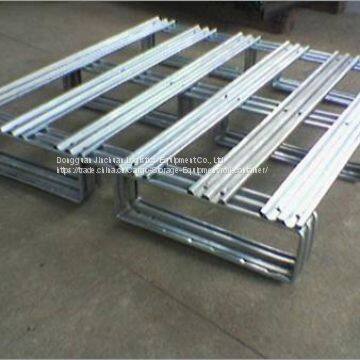 Galvanized storage Stackable Metal Logistics Pallet For Warehouse