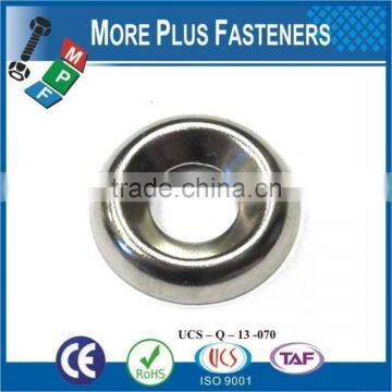 Made in Taiwan Black Countersunk Brass Finish Metric Surface Countersunk Cup Steel Stainless Steel Finishing Washer photo-3