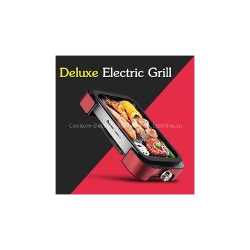 Hot plate grill and BBQ grills