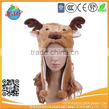 winter lady plush fashion hat