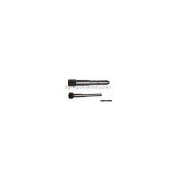 Machined spline shaft