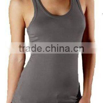 Women racer back tank top whle sale cheap price latest fashion , fitness wear