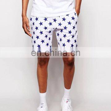 new customise sublimation shorts,summer casual wear stars printing shorts,jym wear sports wear shorts