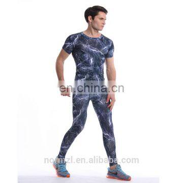 Free Design Wholesale Men Joggers Compression Men Gym Wear photo-4