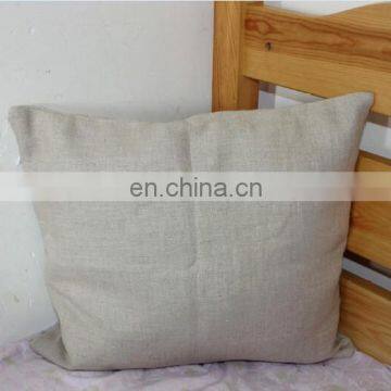 100% pure linen cushion cover without piping