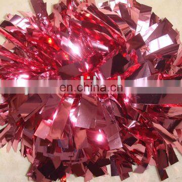 metallic cheer pom poms