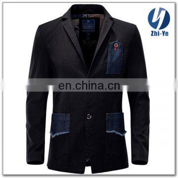in Stock Items Latest Design Men's Denim Suit photo-2