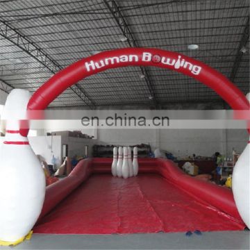 High Quality inflatable bowling set , inflatable human bowling , inflatable sport games for fun