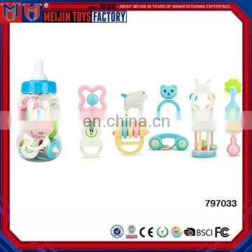 Best Products Plastic Educational Toys Baby Rattle 10pcs