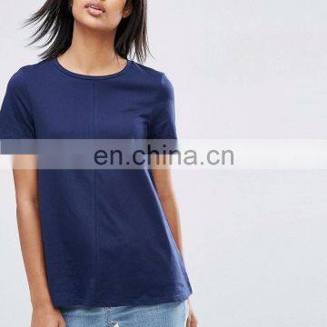Low Price Custom women v-neck cheap vintage t-shirt printing design