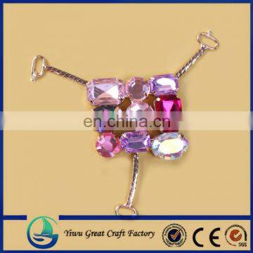 New arrival decorative shoe clips jewelry with good quality