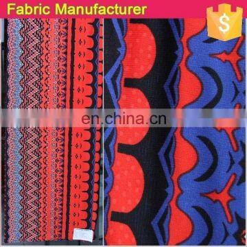 Onway Textile 100% Smiling face printed poly spandex jersey DTY/FDY