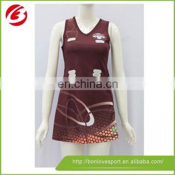 2015 custom netball dress uniform