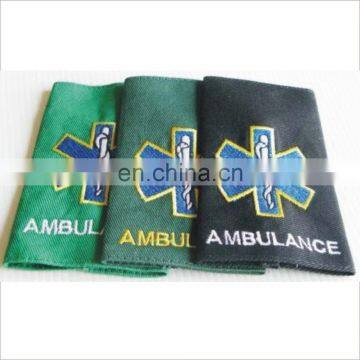 security shoulder knot epaulettes-security shoulder embroidered epaulette