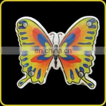 Led Light Up Color Change Butterfly Flashing Badges