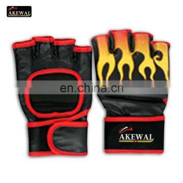 MMA Gloves Cowhide Leather