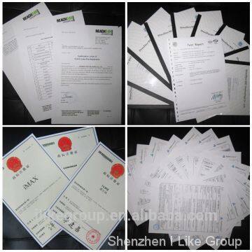 ROHS, TUV, SGS. ISO 9001,MSDS