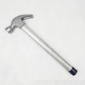 American Type Carbon Steel Materials Hand Claw Hammer with Steel Pipe Handle