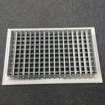 Hvac Air Conditioner Sidewall Air Ventilation Supply Air Double Deflection Grille photo-4