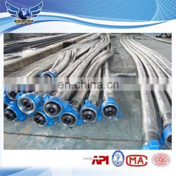 rotary drilling steel wair spiraled hose