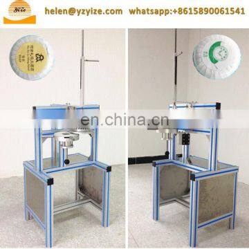 Professional Semi Automatic Hotel Pleat Soap Wrapping Machine Manual Soap Pleat Packing Machine