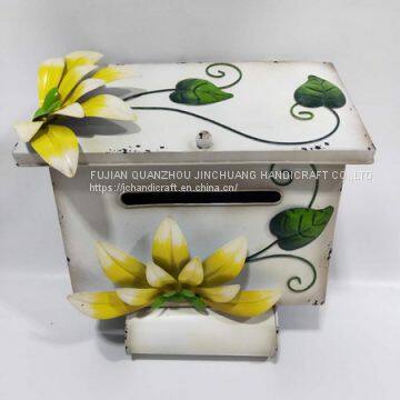 Metal hot sale mailbox/letters box for home decoration