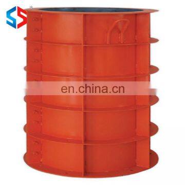 Tianjin Shisheng Hot Sale Painted Concrete Column Steel Pillar Formwork