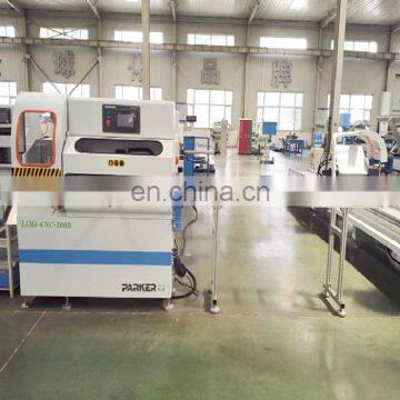 LJMJ-CNC-500B Aluminium Profile Auto Feeding Corner Key Cutting Saw photo-4