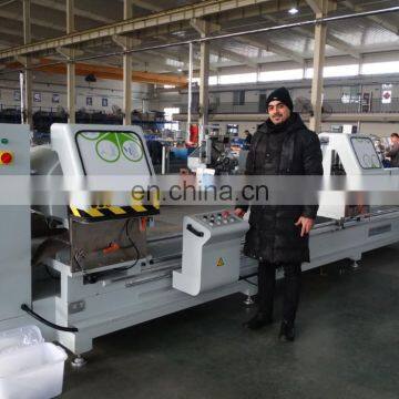 Double Head Precision Cutting Saw for Aluminum and PVC Profile Digital Display LJZ2X-500x4200 photo-5
