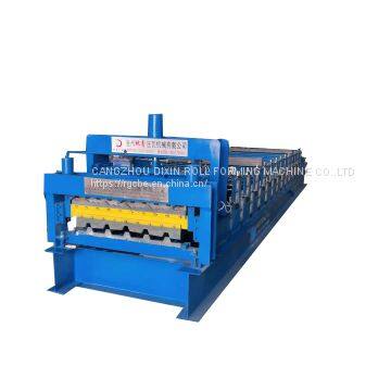 Roof Use Double Layer Steel Roof Sheet Roll Forming Machine Manufacturer