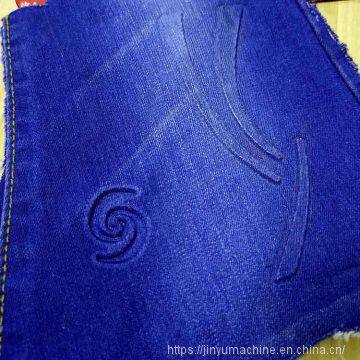 Denim Fabric Clothing Embossing Machine Cotton Fabric Embossing Machine photo-2