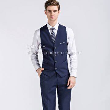 Professional Men's Work Clothes Office White Collar Senior Suit photo-5