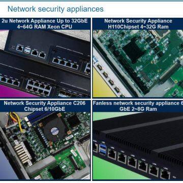 Network Security Appliances 1u 2u X86 Hardware Barebone Based on Latest Chipset for Linux PfSense Firewall photo-2
