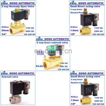 China manufacture 12 volt solenoid valve plastic pressure relief valve with high quality