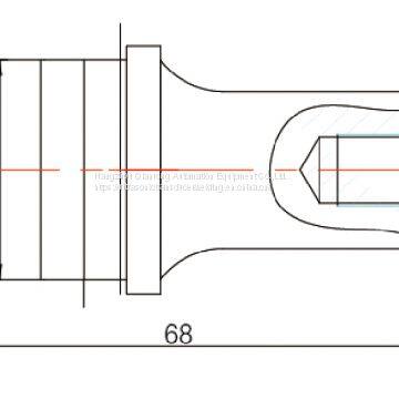 20mm Diameter Ceramic Ultrasonic Piezoelectric Transducer , 40Khz 200w Ultrasonic Transducer photo-2