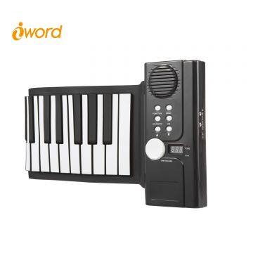 Iword S2029 49/61 Keys Roll Up Piano With Durable Silicone Keyboard photo-4
